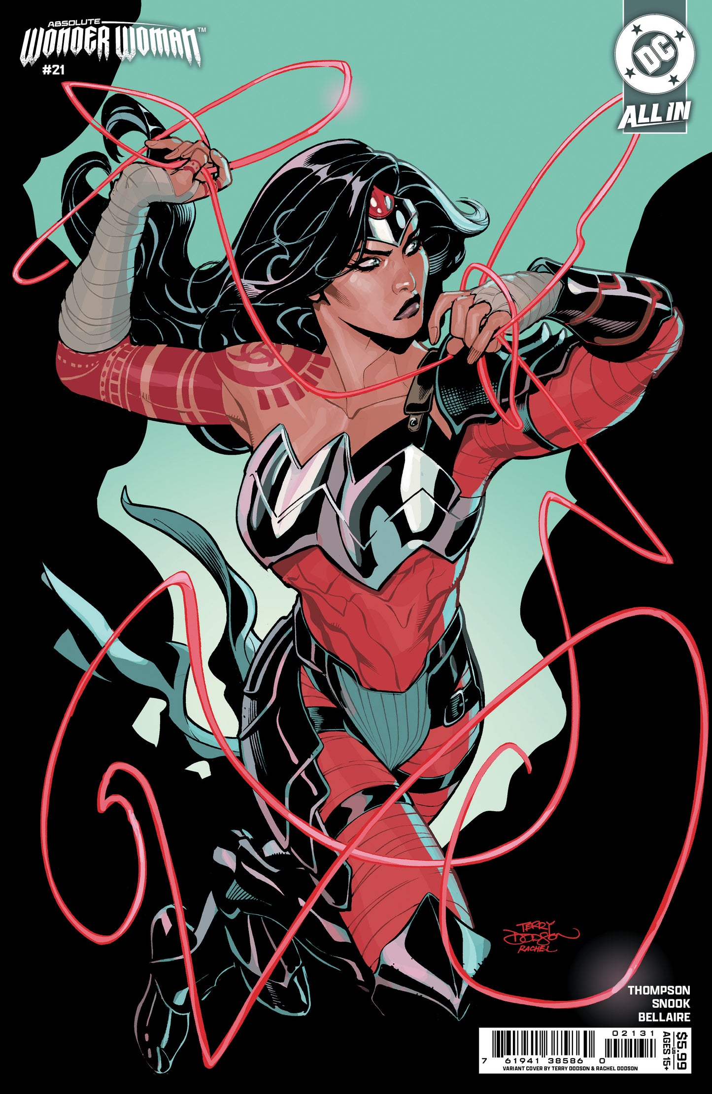 ABSOLUTE WONDER WOMAN #21 CVR C TERRY DODSON CARD STOCK VAR  - (FOC 1/6/26) DUE IN STORE 24/6/26