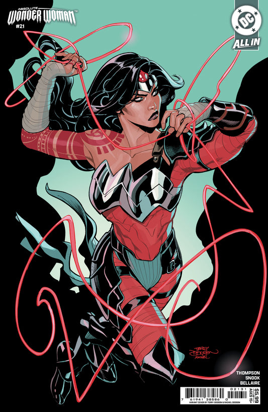 ABSOLUTE WONDER WOMAN #21 CVR C TERRY DODSON CARD STOCK VAR