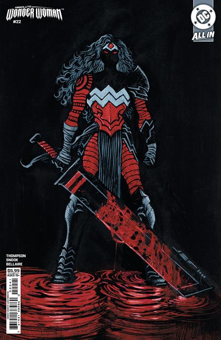 ABSOLUTE WONDER WOMAN #22 CVR D GIUSEPPE CAMUNCOLI CARD STOCK VAR - PREORDER (FOC 29/6/26) DUE IN STORE 22/7/26 - NOT FINAL COVER