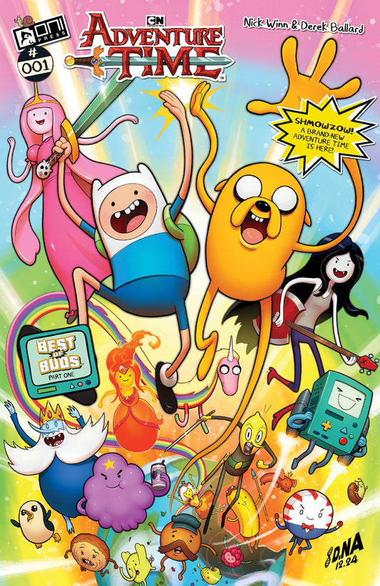 ADVENTURE TIME (2025) #1 CVR B DAVID NAKAYAMA VAR - PREORDER 9/4/25