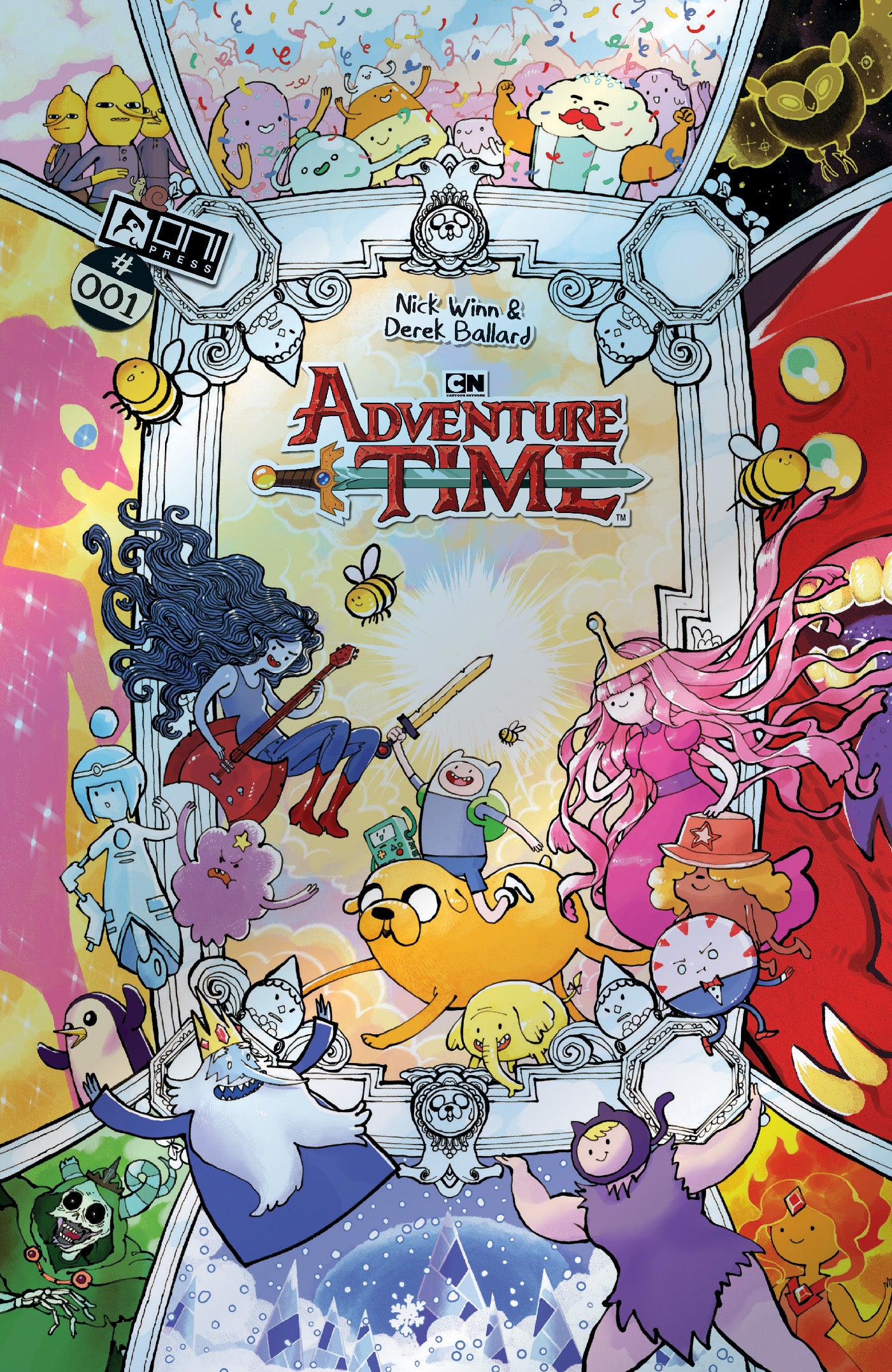 ADVENTURE TIME (2025) #1 CVR H TRUNG LE NGUYEN SILVER FOIL VAR  - PREORDER 9/4/25