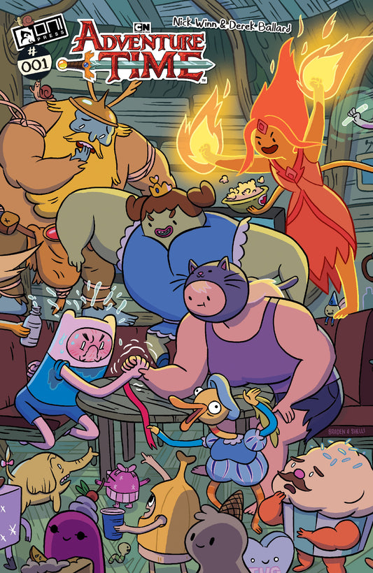 ADVENTURE TIME (2025) #1 CVR I INC 1:10 SHELLI PAROLINE & BRADEN LAMB INFINITE INTERLOCKING VAR - PREORDER 9/4/25