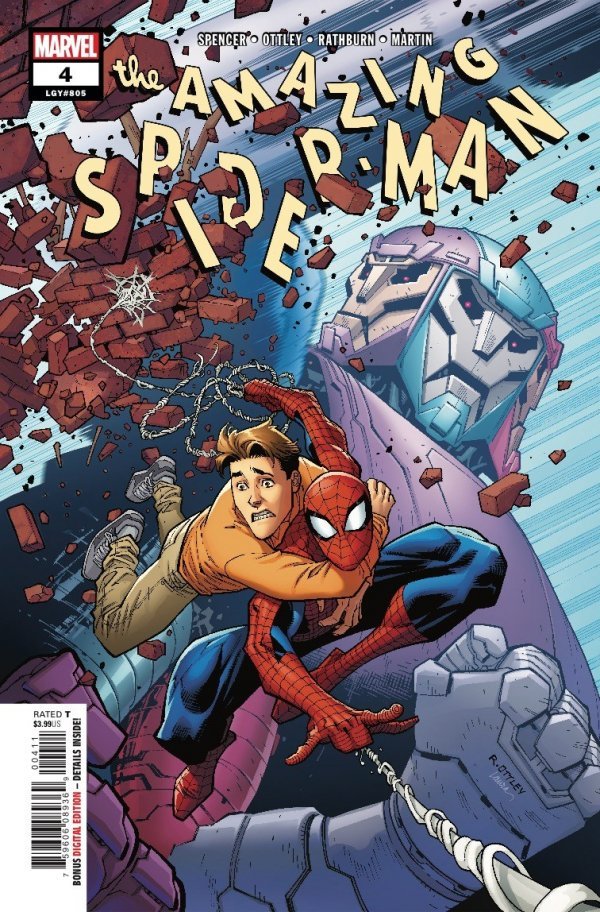 AMAZING SPIDER-MAN #4 (2018) 1st App Of Spider-Bot