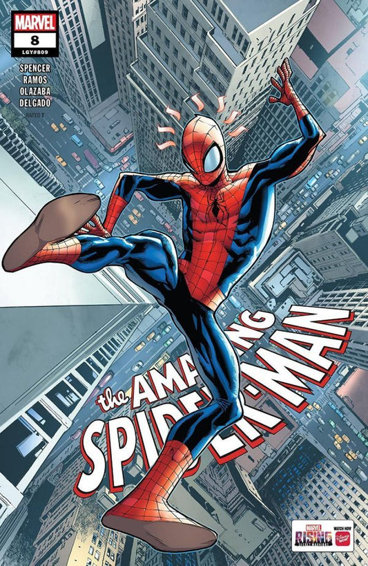 AMAZING SPIDER-MAN #8 (2018) 1st App Of Odessa Drake