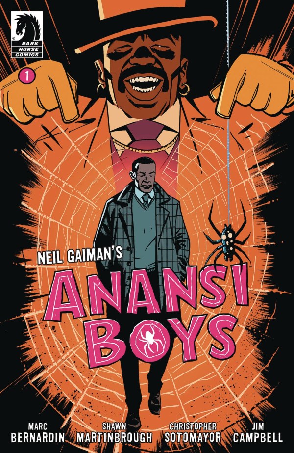 ANANSI BOYS I #1 CVR B MARTINBOROUGH