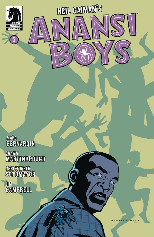 ANANSI BOYS #2 CVR B MARTINBOROUGH