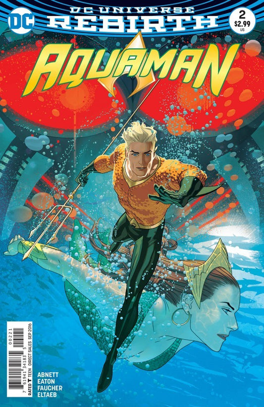 AQUAMAN #2 (2016) JOSHUA MIDDLETON VAR