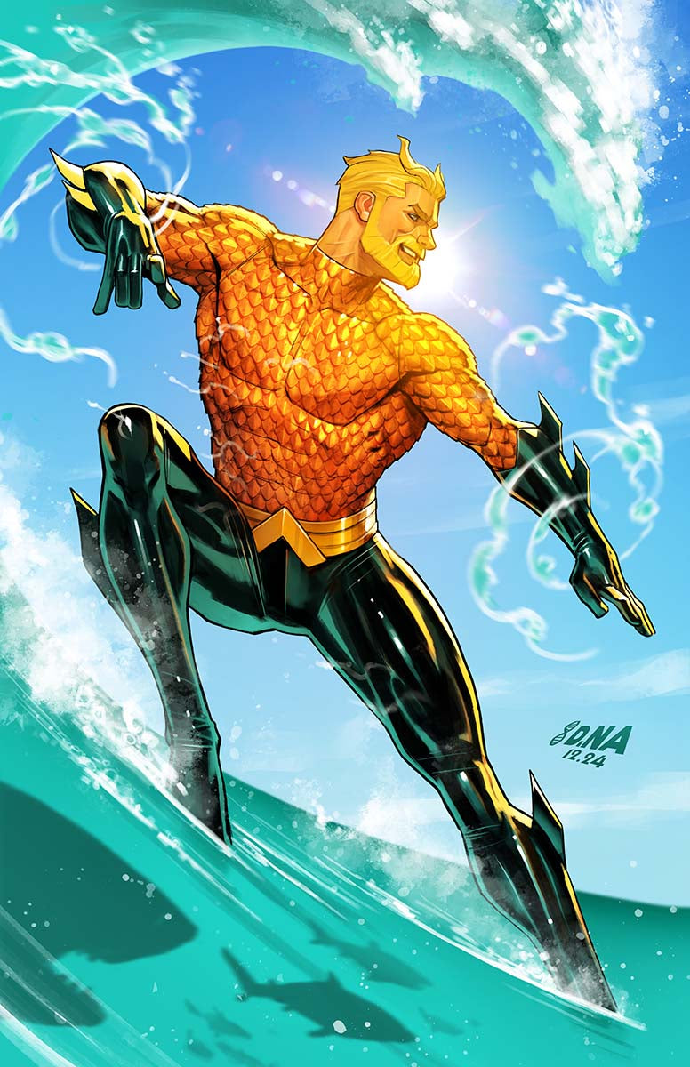 AQUAMAN #4 CVR B DAVID NAKAYAMA CARD STOCK VAR - PREORDER 9/4/25