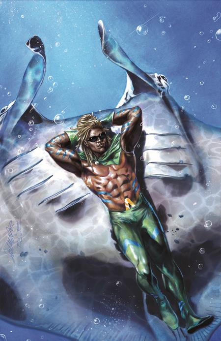 AQUAMAN #4 CVR E INC 1:25 SALVADOR LARROCA CARD STOCK VAR - PREORDER 9/4/25