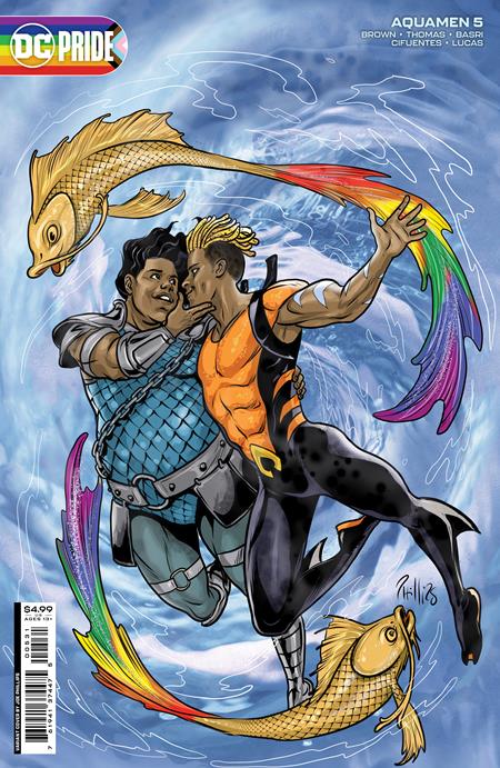 AQUAMEN #5 CVR C JOE PHILLIPS PRIDE MONTH CARD STOCK VAR