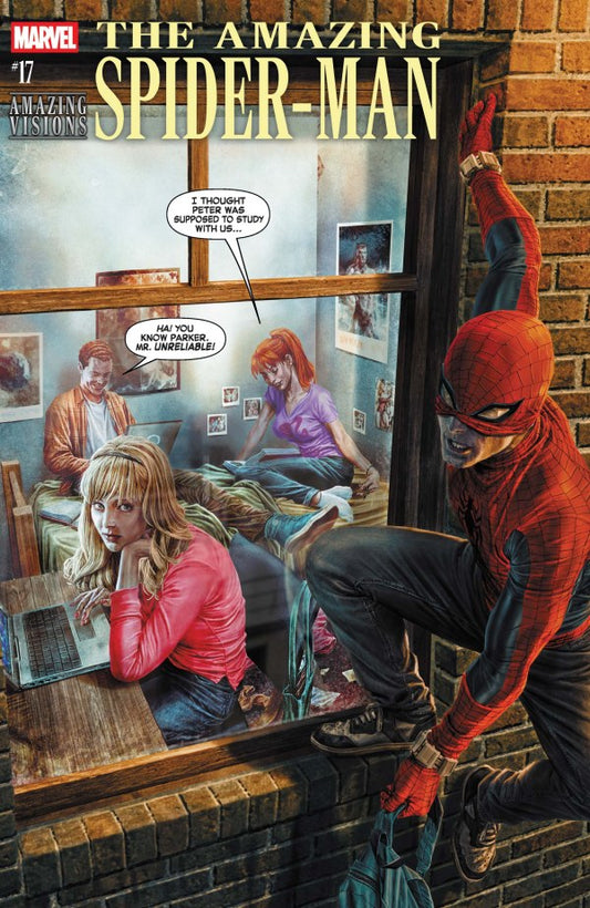 Amazing Spider-Man #17 Lee Bermejo Amazing Visions Variant