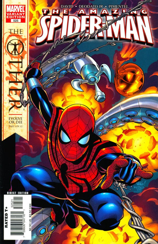 AMAZING SPIDER-MAN #525 2ND PTG MIKE WIERINGO VAR