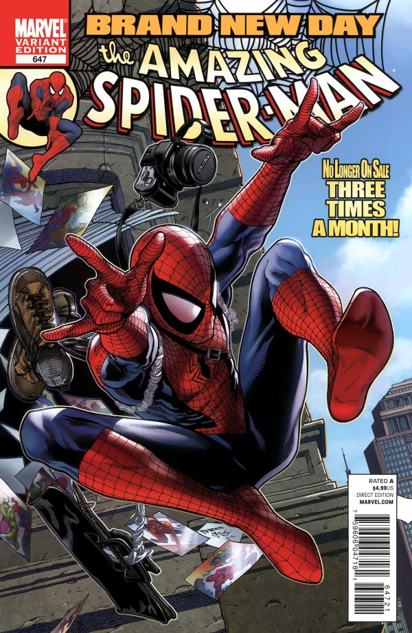 AMAZING SPIDER-MAN #546 STEVE MCNIVEN 1:20 VAR