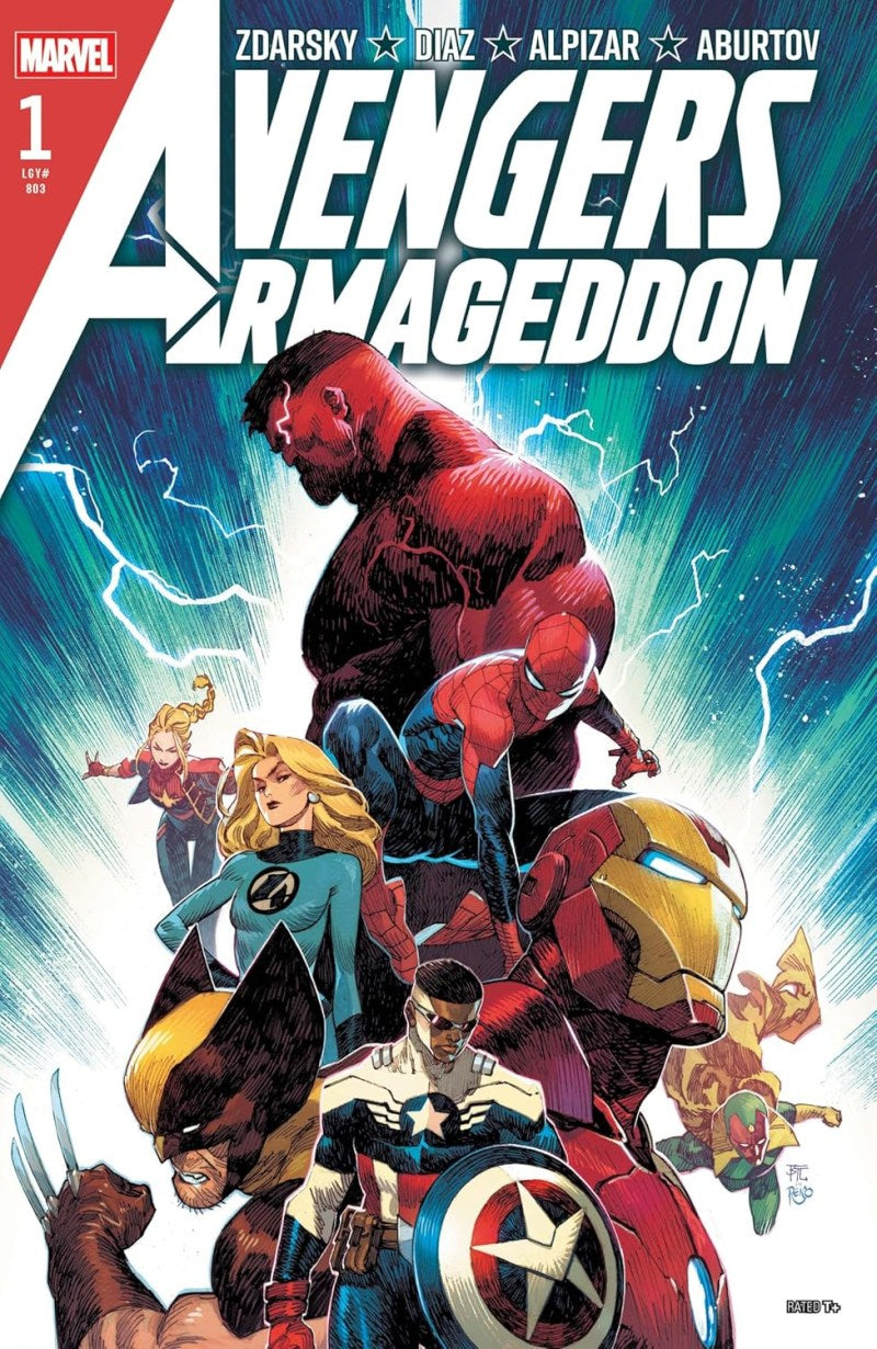 AVENGERS ARMAGEDDON #1 CVR A DIKE RUIN (POLYBAGED W/CARD)