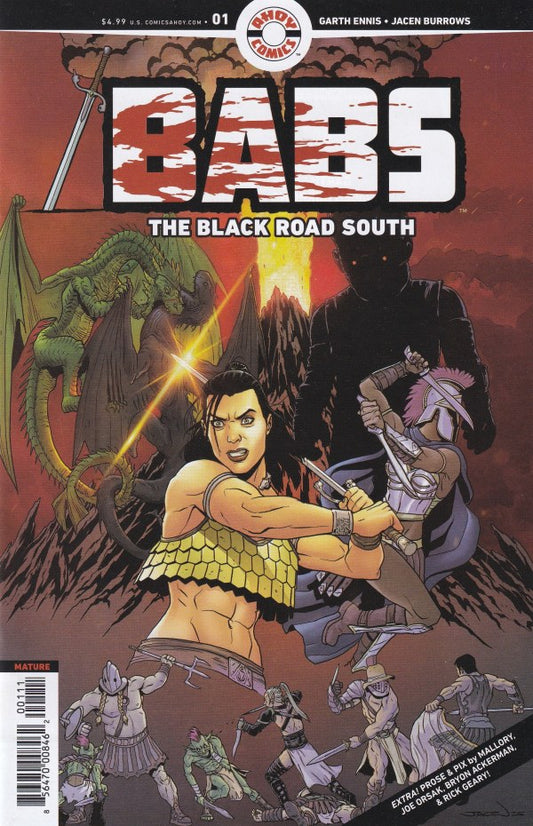 BABS THE BLACK ROAD SOUTH #1 (OF 6) CVR A JACEN BURROWS (MR) -