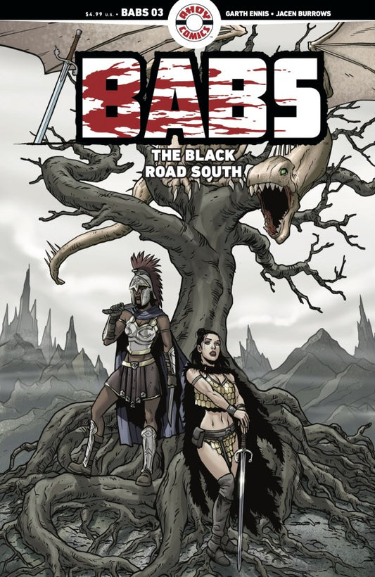 Babs The Black Road South #3 Cover A Jacen Burrows