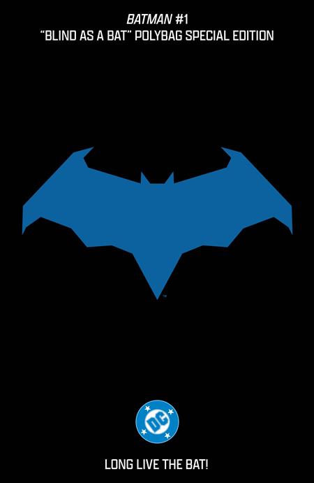 Batman #1 (2025) Blind As A Bat Sealed Bag Variant- PRE-ORDER ETA 3/9/25