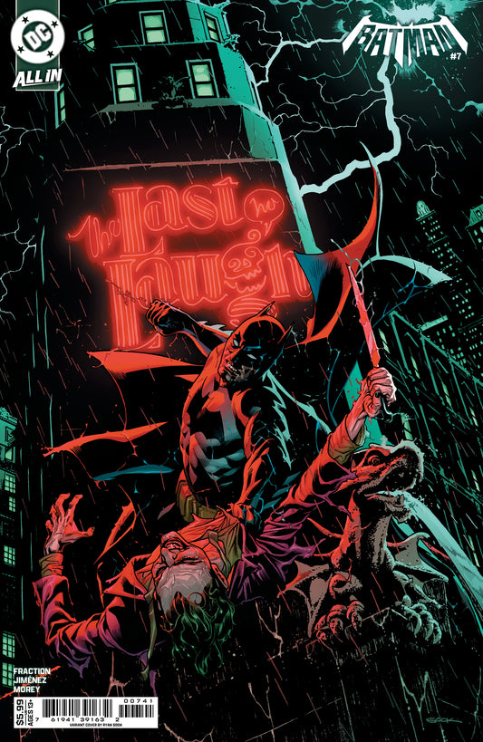 BATMAN #7 CVR D RYAN SOOK CARD STOCK VAR -  DUE 3/4/26