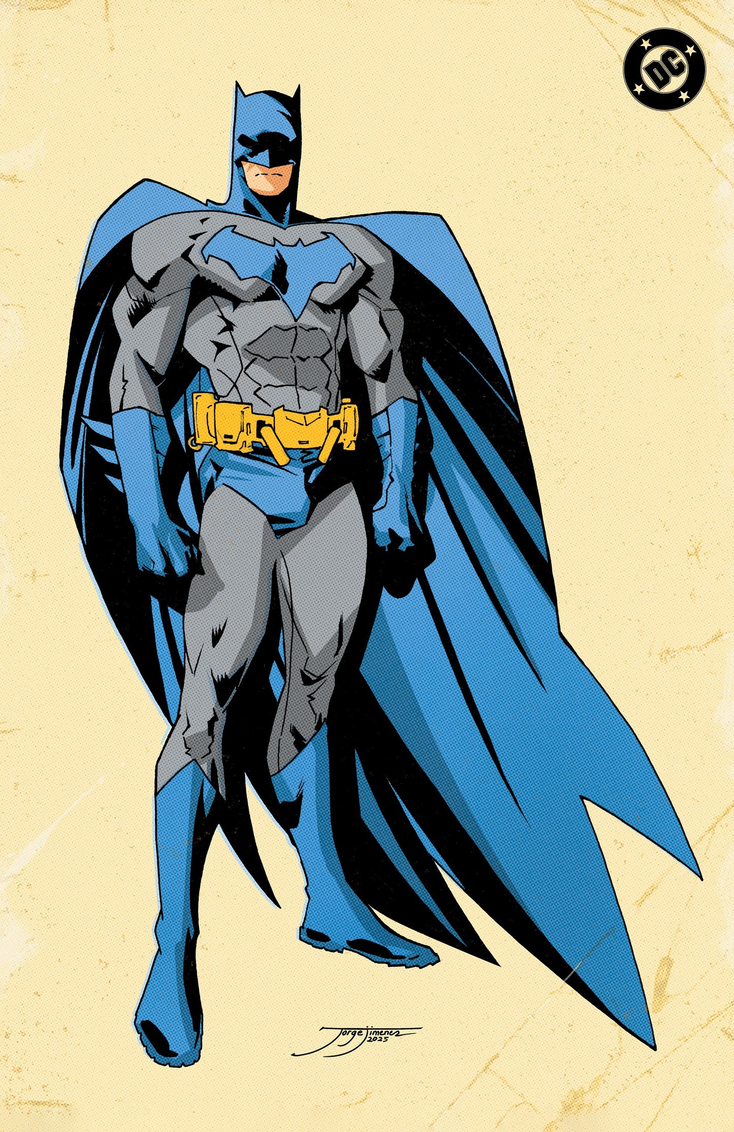 BATMAN #7 CVR H JORGE JIMENEZ CORNER BOX SPOT FOIL VAR -  DUE 4/3/26