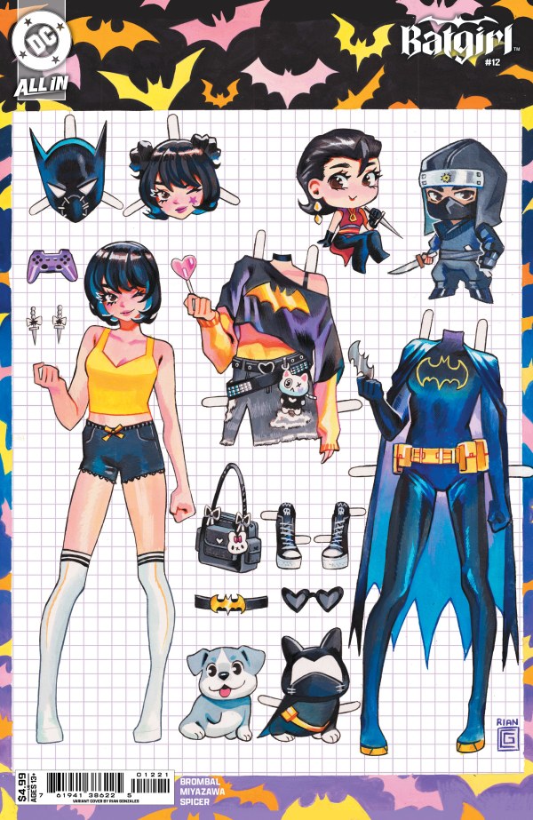Batgirl #12 Cover B Rian Gonzales Variant