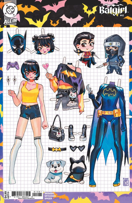 Batgirl #12 Cover B Rian Gonzales Variant