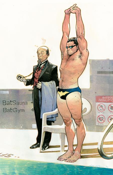 BATMAN #151 CVR E OLIVIER COIPEL SWIMSUIT CARD STOCK VAR (ABSOLUTE POWER)