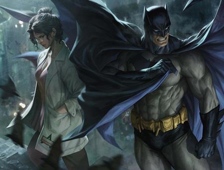 Batman #1 (2025) Cover J Stanley 'Artgerm' Lau DC Showcase Wraparound Foil Virgin Variant
