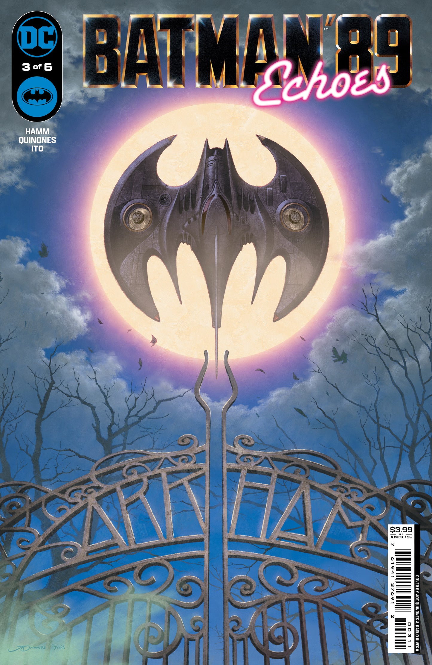 BATMAN 89 ECHOES #3 (OF 6) CVR A JOE QUINONES & PAOLO RIVERA