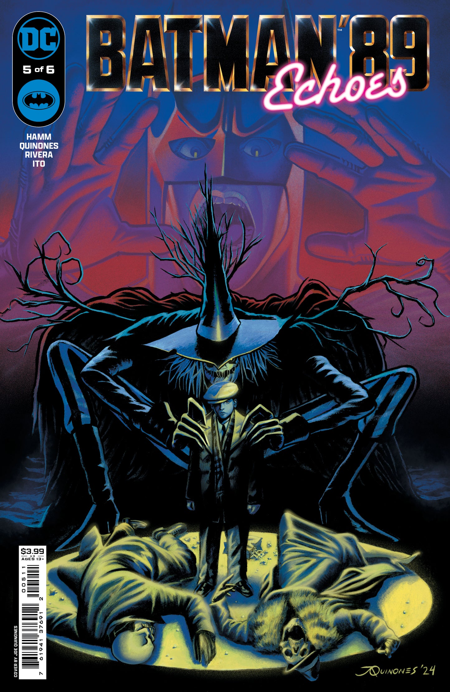 BATMAN 89 ECHOES #5 (OF 6) CVR A JOE QUINONES - PREORDER