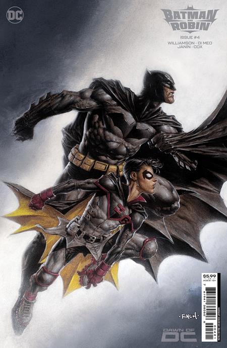 BATMAN AND ROBIN #4 CVR B DAVID FINCH CARD STOCK VAR