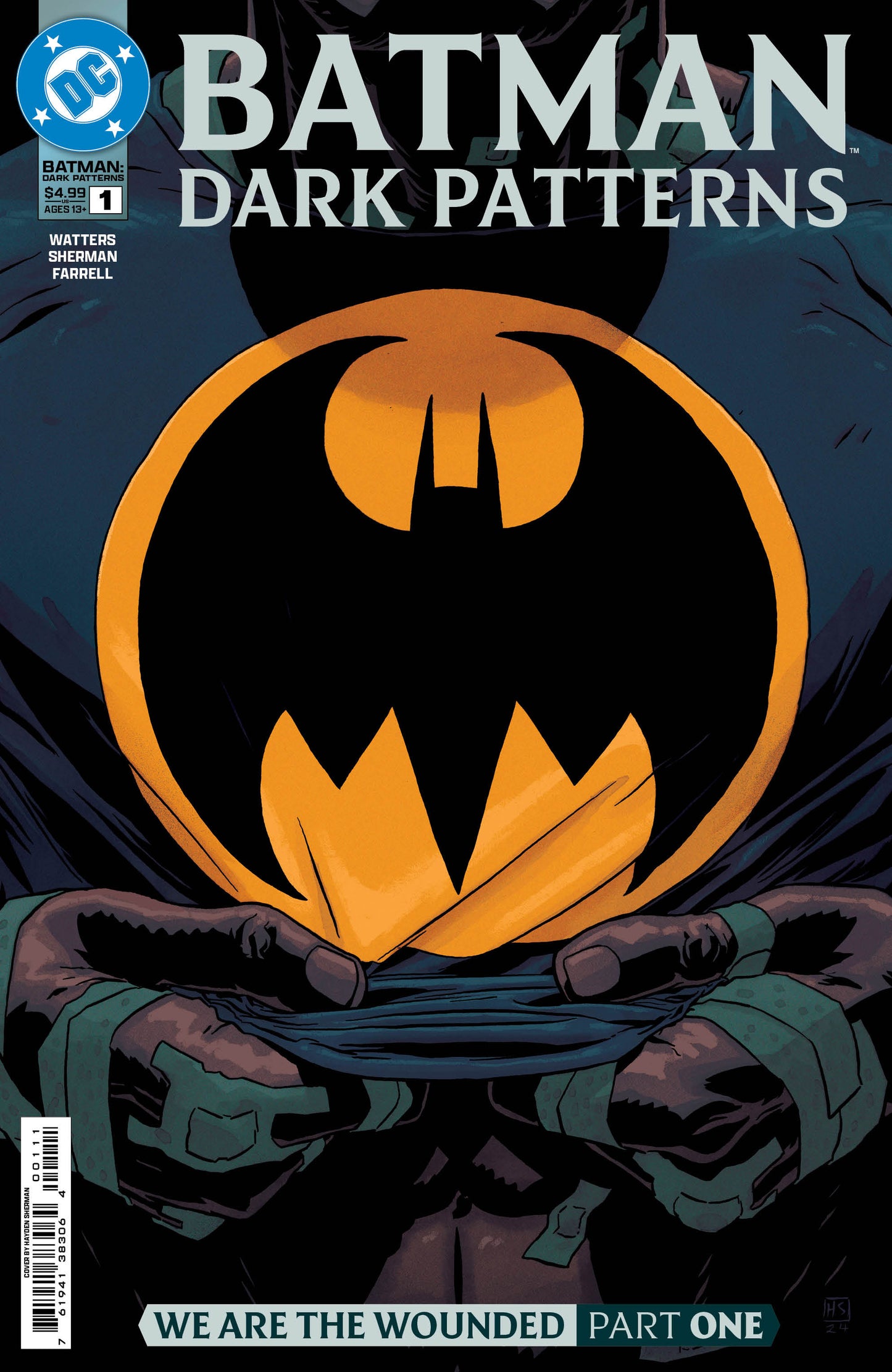 BATMAN DARK PATTERNS #1 (OF 12) CVR A HAYDEN SHERMAN - PREORDER