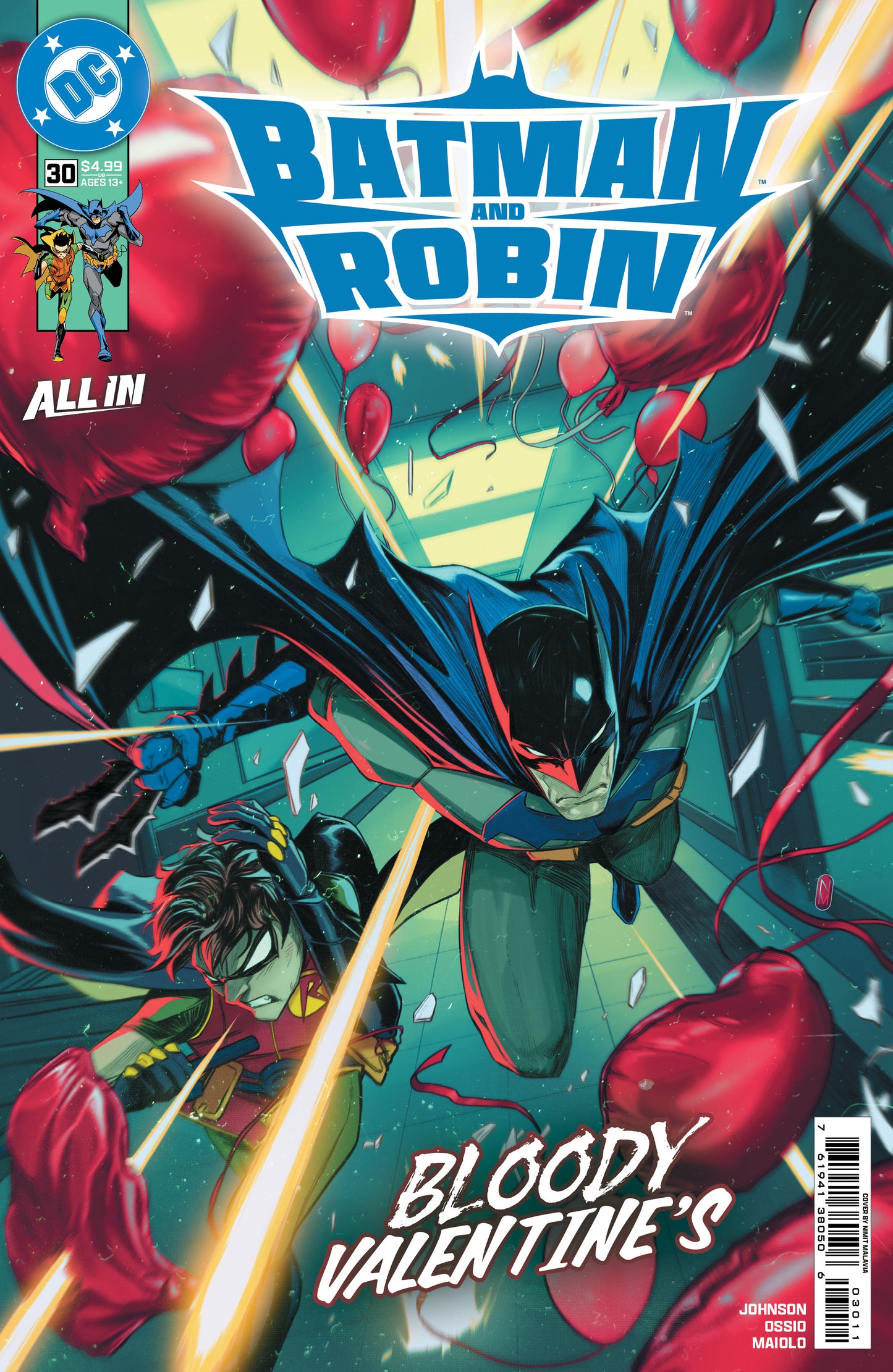 BATMAN AND ROBIN #30 CVR A NIMIT MALAVIA