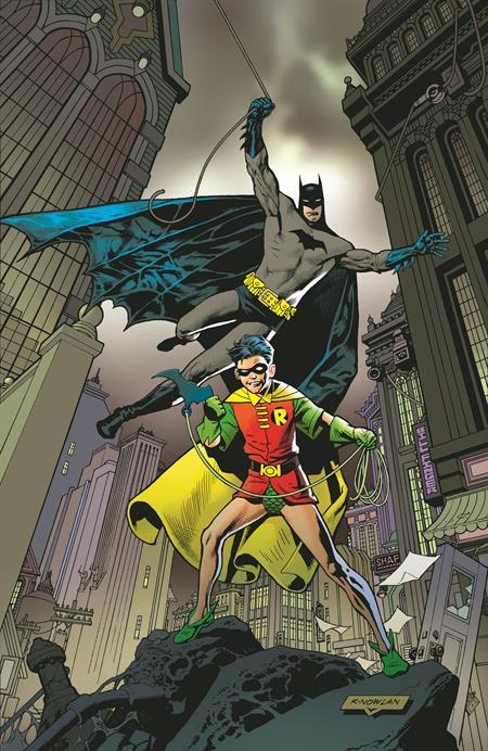 BATMAN AND ROBIN YEAR ONE #2 (OF 12) CVR B KEVIN NOWLAN CARD STOCK VAR - PREORDER