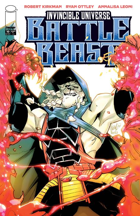 INVINCIBLE UNIVERSE BATTLE BEAST #10 CVR D INC 1:25 MIRKA ANDOLFO VAR - PREORDER - (FOC 25/5/26) DUE IN STORE 17/6/26