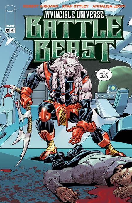 INVINCIBLE UNIVERSE BATTLE BEAST #10 CVR E INC 1:50 MARK ENGLERT VAR - PREORDER - (FOC 25/5/26) DUE IN STORE 17/6/26