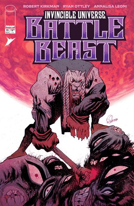 INVINCIBLE UNIVERSE BATTLE BEAST #11 CVR D INC 1:25 JAMES HARREN VAR - PREORDER - (FOC 22/6/26) DUE IN STORE 15/7/26