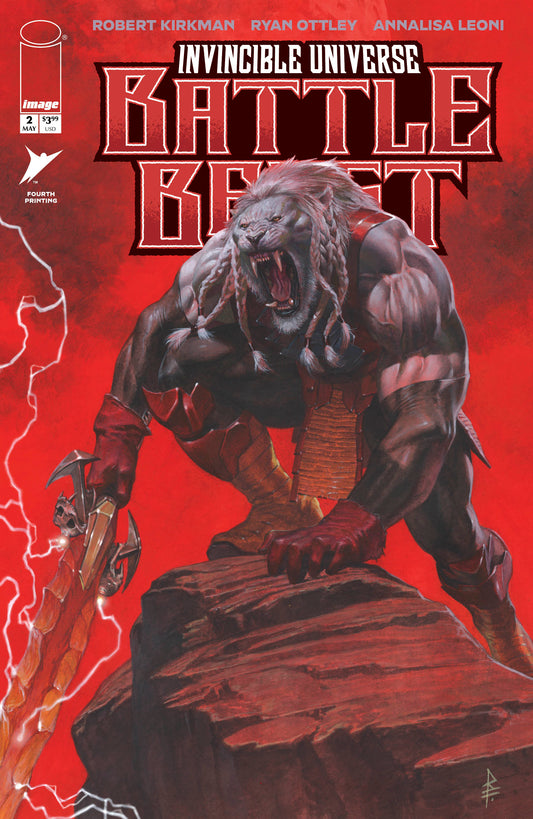 INVINCIBLE UNIVERSE BATTLE BEAST #2 4TH RICCARDO FEDERICI VAR - PREORDER (FOC 27/4/26) DUE IN STORE 20/5/26