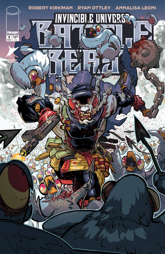 INVINCIBLE UNIVERSE BATTLE BEAST #3 4TH RILEY ROSSMO VAR - PREORDER (FOC 27/4/26) DUE IN STORE 20/5/26