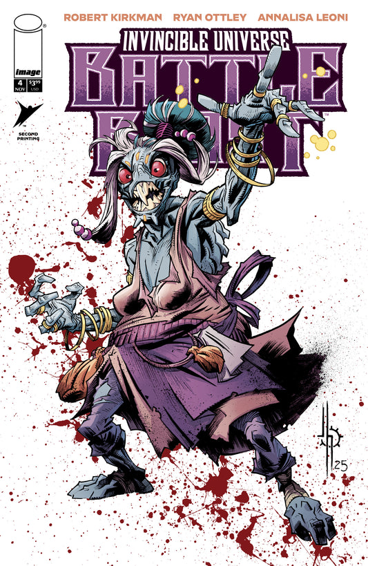 Invincible Universe: Battle Beast #4 Second Printing Jason Howard Cover - 19/11/25