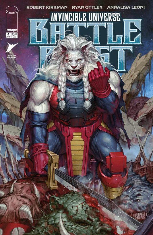 INVINCIBLE UNIVERSE BATTLE BEAST #4 4TH INHYUK LEE VAR - PREORDER (FOC 27/4/26) DUE IN STORE 20/5/26