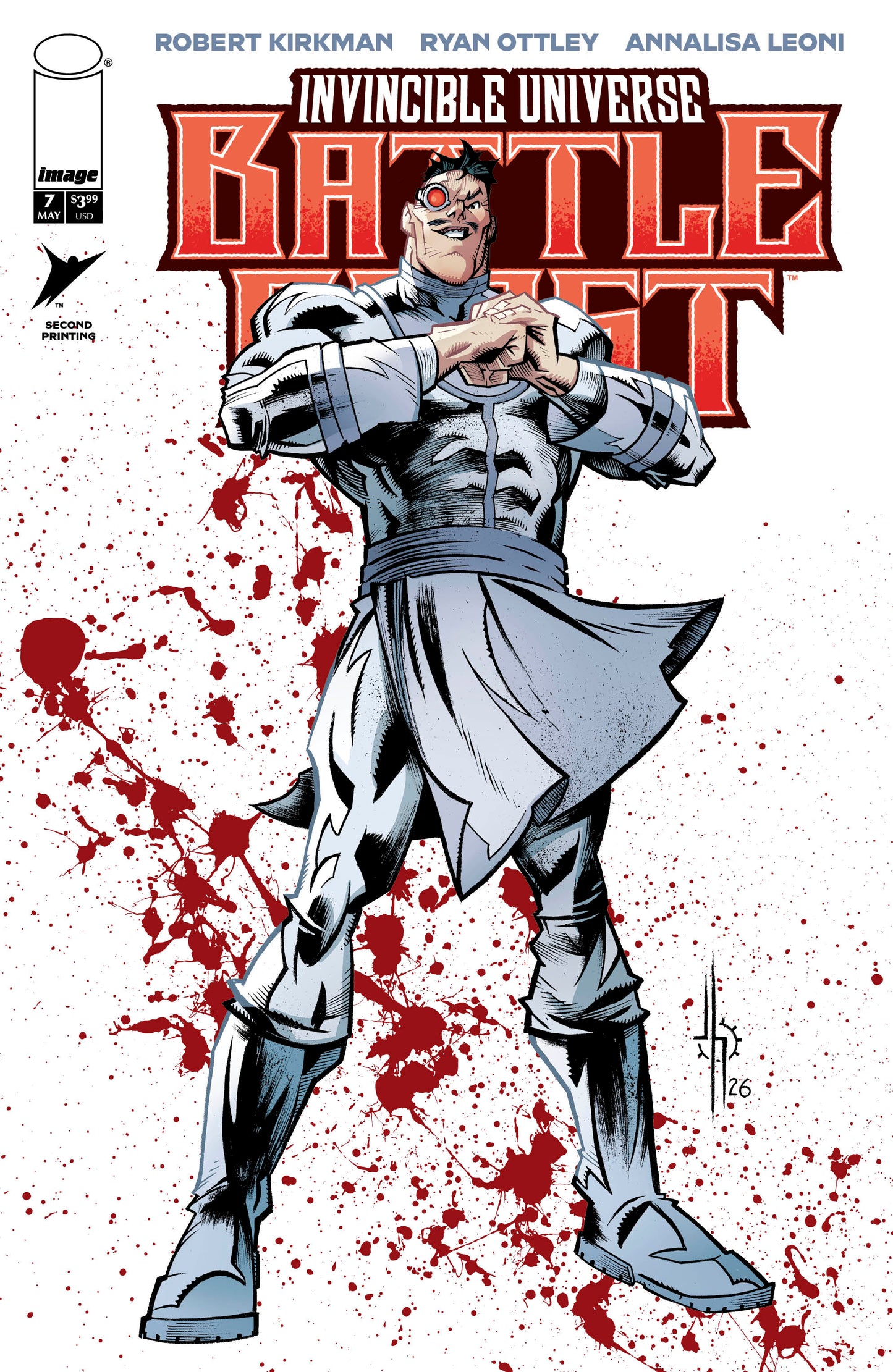 INVINCIBLE UNIVERSE BATTLE BEAST #7 2ND PTG JASON HOWARD VAR