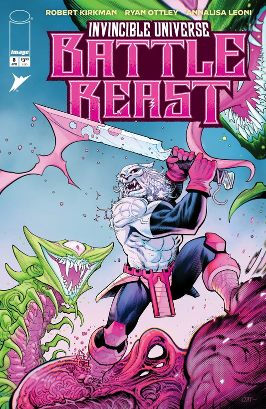 Invincible Universe Battle Beast #8 Cover D 1:25 Cliff Rathburn Variant