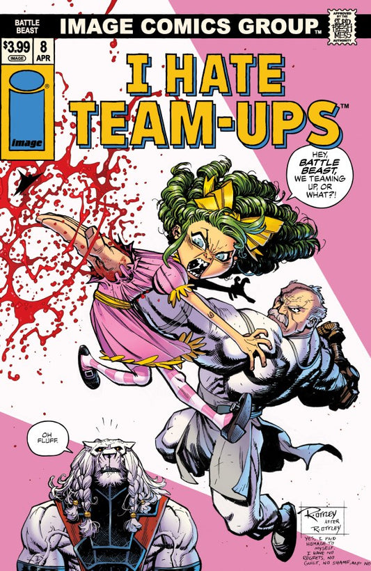 Invincible Universe Battle Beast #8 Cover G Ryan Ottley I Hate Fairyland Team Up Variant