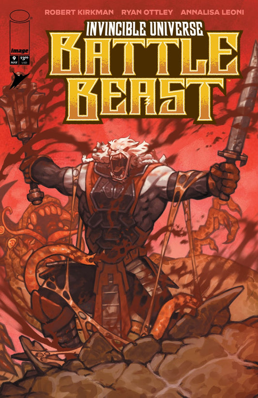 Invincible Universe Battle Beast #9 Cover E 1:50 Cristian Oritz Variant - PREORDER - (FOC 27/4/26) DUE IN STORE 20/5/26