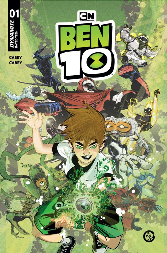 Ben 10 #1 Cover O 1:50 Duncan Rouleau Signed by Man of Action Team Variant - PREORDER (FOC 13/4/26) DUE IN STORE 27/5/26