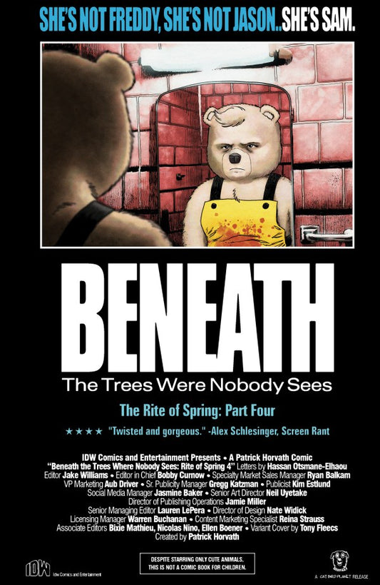 Beneath the Trees Where Nobody Sees: Rite of Spring #4 Cover B Tony Fleecs Movie Homage Variant - DUE 5/11/25