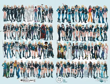 BLACK CANARY BEST OF THE BEST #1 (OF 6) CVR C OTTO SCHMIDT WRAPAROUND CARD STOCK VAR