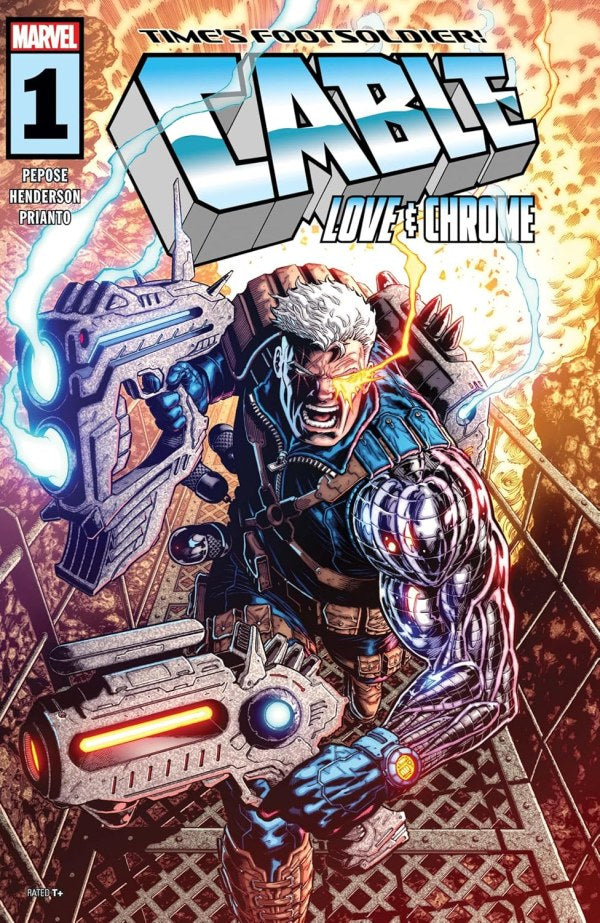 CABLE LOVE AND CHROME #1,2,3,4,5 SET