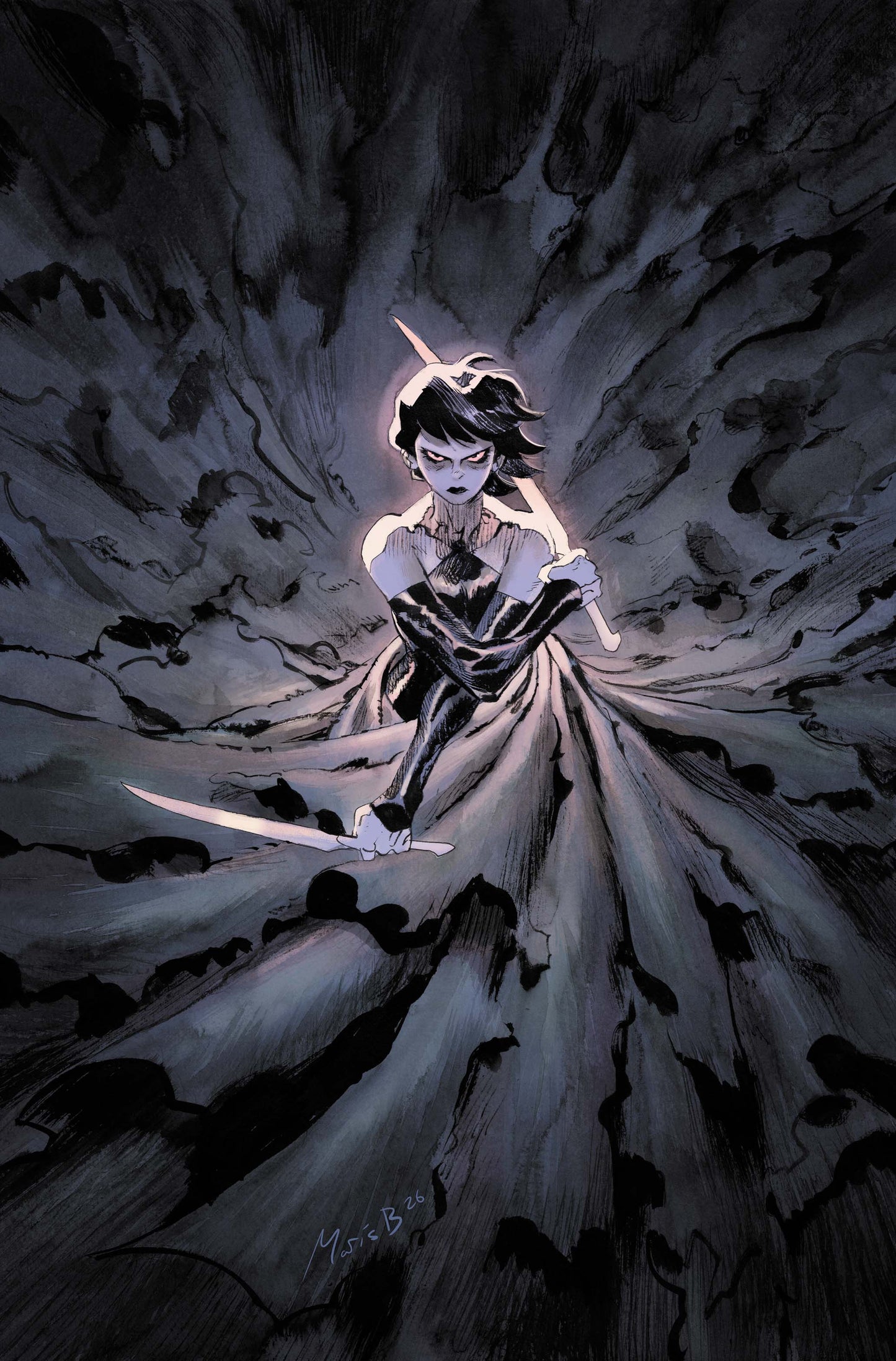ABSOLUTE CASSANDRA CAIN THE SHADOWS HAND #1 (ONE SHOT) CVR B MATIAS BERGARA CARD STOCK VAR - PREORDER (FOC 24/8/26) DUE IN STORE 16/9/26 - NOT FINAL COVER