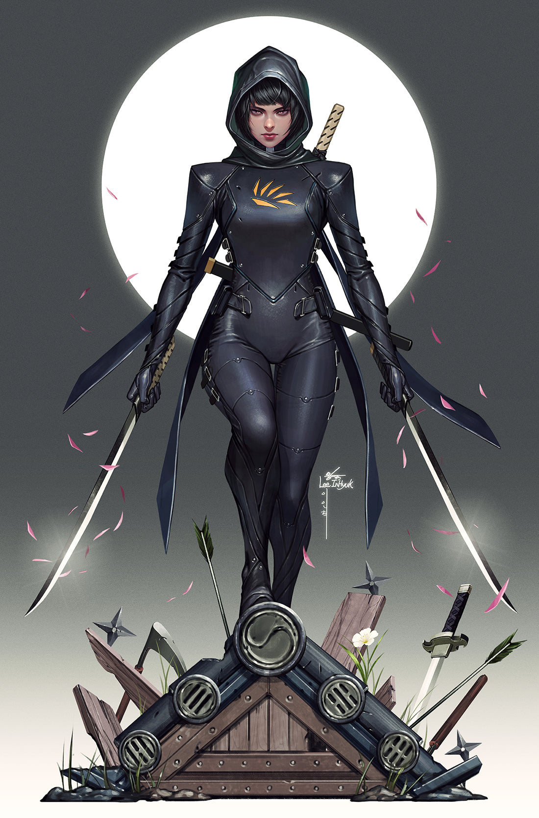 ABSOLUTE CASSANDRA CAIN THE SHADOWS HAND #1 (ONE SHOT) CVR C INHYUK LEE CARD STOCK VAR - PREORDER (FOC 24/8/26) DUE IN STORE 16/9/26 - NOT FINAL COVER